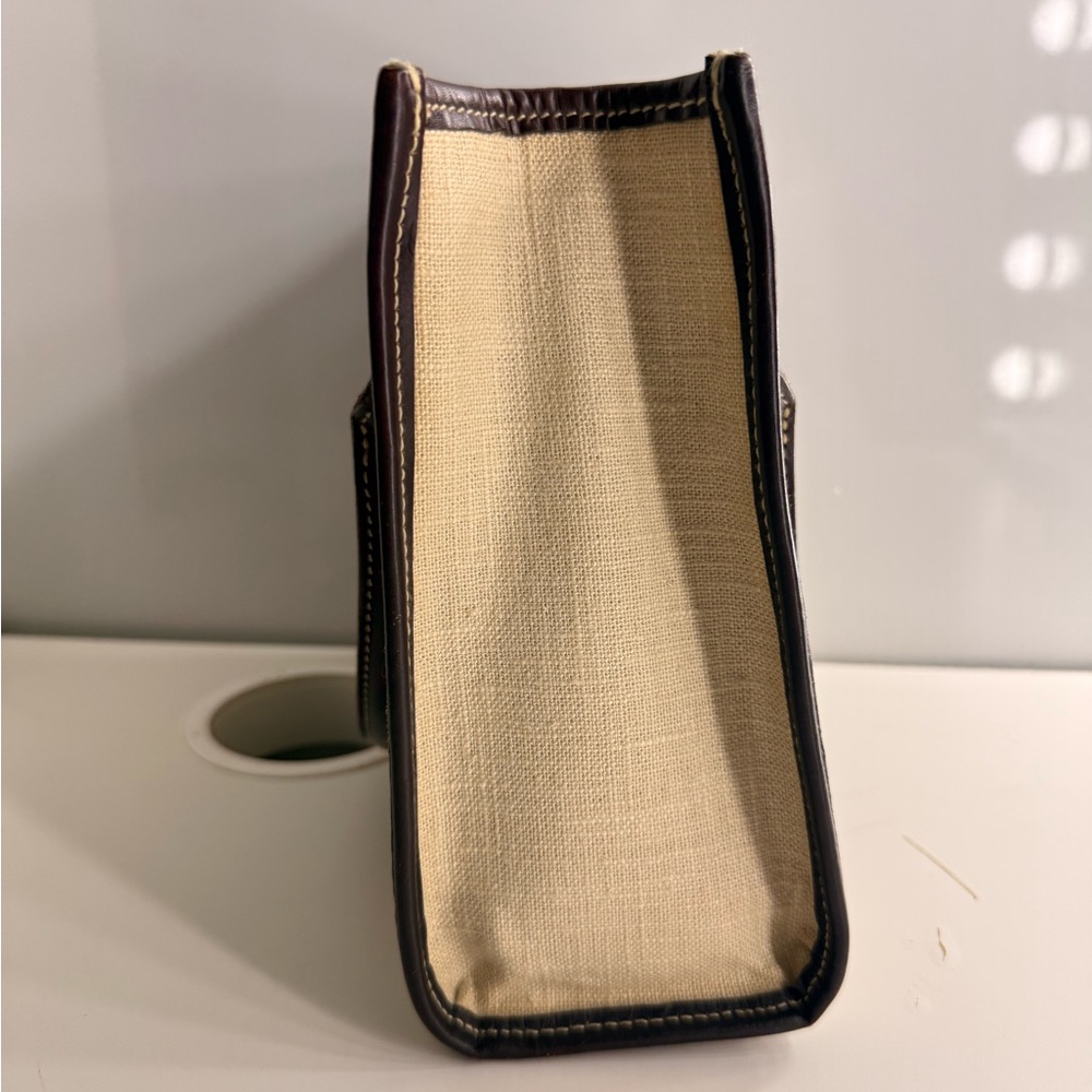 Ralph Lauren Cream and Brown Tote Bag - Picture 4 of 6